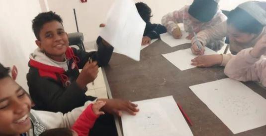 ثقافة السويس ورشة رسومات فنية ومسابقات متنوعة للأطفال ببيت ثقافة جنيفة والعمدة