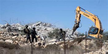   الاحتلال الإسرائيلي يهدم منشآت تجارية شمال القدس