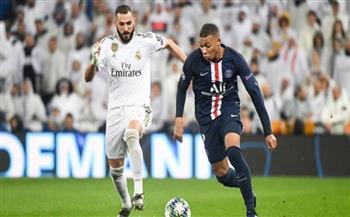 تعادل السلبى يسيطر على مجريات الشوط الأول بين ريال مدريد و باريس سان جيرمان 