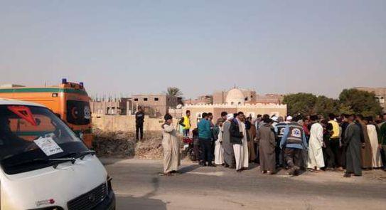 مصرع طفل صدمته مقطورة قصب في قنا