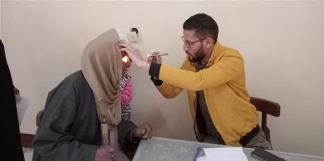 قافلة شاملة متعددة التخصصات لجامعة جنوب الوادي لقرية حجازة بحرى بمركز قوص