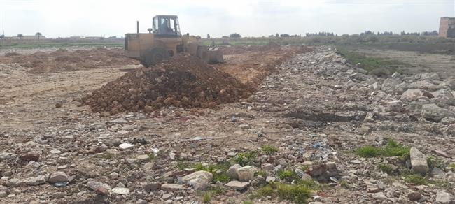استرداد  ٤٦٣٢٤ متر مربع من الأراضي الزراعية بحي وسط الاسكندرية