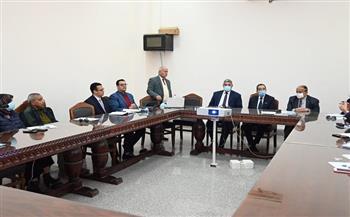 جامعة الفيوم: اجتماع تدشين بدء الإعداد للخطة الإستراتيجية للجامعة 2022 - 2027