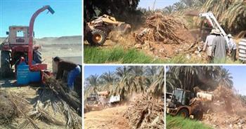نائب محافظ الوادي الجديد تبحث تطوير حرف إعادة تدوير مخلفات النخيل