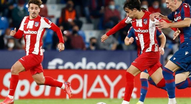 ليفانتى يفوز على أتليتكو بهدف نظيف 