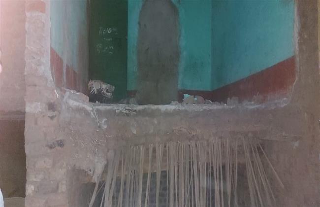 انهيار منزل على السكان بأم القصور في أسيوط 