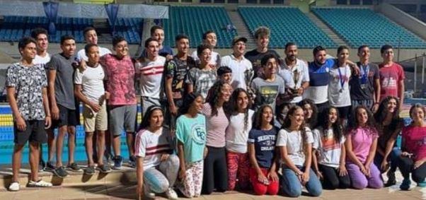 سباحة الزمالك تستعد للمشاركة ببطولة الجمهورية مارس 