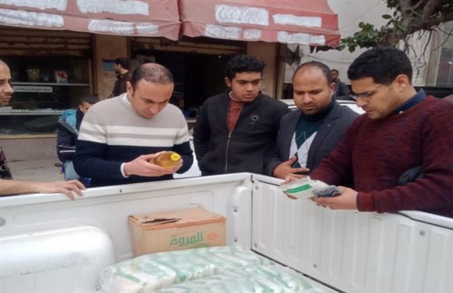 ضبط زيت وسكر تمويني بالإسكندرية 
