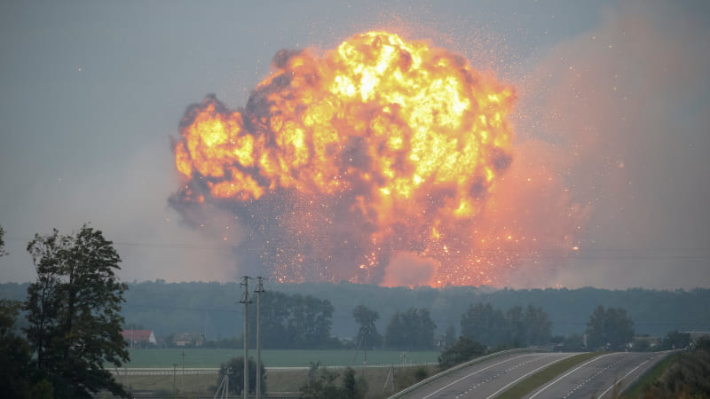 انفجار ضخم  بأوكرانيا.. وبوتين يوجه وزير الطوارىء بالتوجه للحدود.. فيديو
