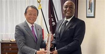   سفير مصر في طوكيو يبحث أوجه التعاون البرلماني مع نائب رئيس الحزب الحاكم باليابان