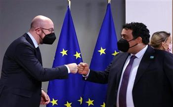   «المنفى» يبحث مع رئيس المجلس الأوروبي العلاقات المشتركة