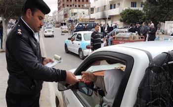 تحرير 17 ألفا و975 مخالفة متنوعة في حملات لتحقيق الانضباط المروري 