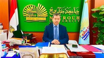 انتظام الدراسة بكليات جامعة مطروح مع بداية الفصل الدراسي الثاني