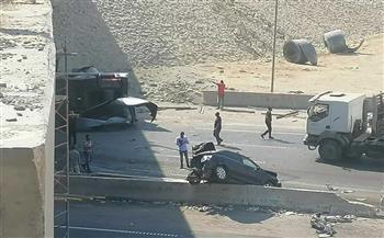 مصرع 4 أشخاص في حادث تصادم سيارتين ملاكي ونقل بالمنوفية