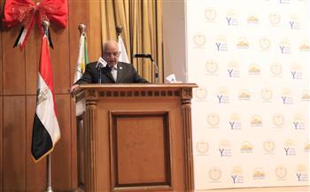محافظ الجيزة يطلق فعاليات منتدي شباب الجيزة في دورته الأولي من مسرح المدينة التعليمية