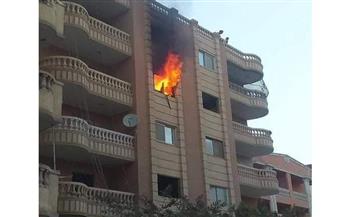   السيطرة على حريق وحدة سكنية بمساكن السيدة خديجة في بورسعيد