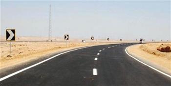   غلق طريق «رأس غارب - الشيخ فضل» بسبب سيول المنيا 