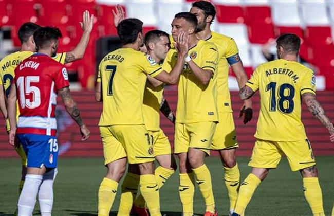 فياريال يفوز على غرناطة 4-1 بالليجا الأسبانية