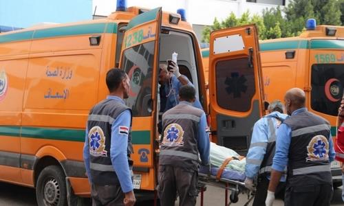 إصابة 5 سيدات فى حادث تصادم بالعياط