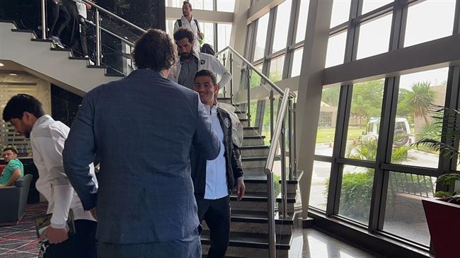 ممدوح عيد يساند لاعبى بيراميدز قبل مواجهة زناكو بالكونفدرالية