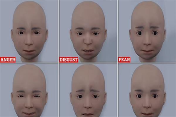 علماء يابانيون يطورون روبوتًا لديه 6 تعبيرات للوجه