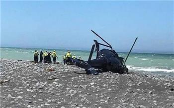   شاهد لحظة سقوط طائرة مروحية بالقرب من شاطئ ميامي بيتش 