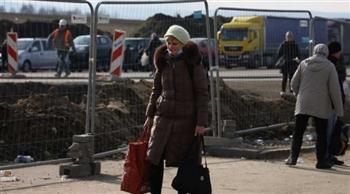   أول قطار يقل لاجئين من دونباس يصل روسيا