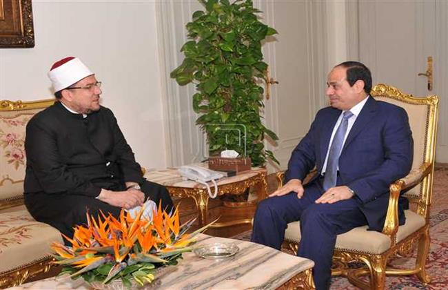 وزير الأوقاف يهنئ الرئيس السيسي بذكرى الإسراء والمعراج 
