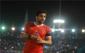 فحص طبى لأيمن أشرف لتحديد موقفه من مباراة صن داونز 