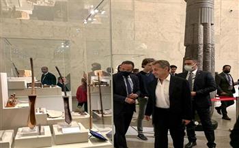   ساركوزى يزور المتحف القومى للحضارة المصرية