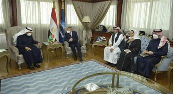 رئيس قناة السويس يبحث مع رئيس «هيئة النقل السعودي» التعاون المشترك