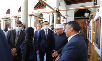 رئيس مجلس الشيوخ الكازاخي يزور الجامع الأزهر 