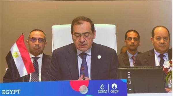 وزير البترول يلقى كلمة الرئيس السيسى بمنتدى الدول المصدرة للغاز بالدوحة