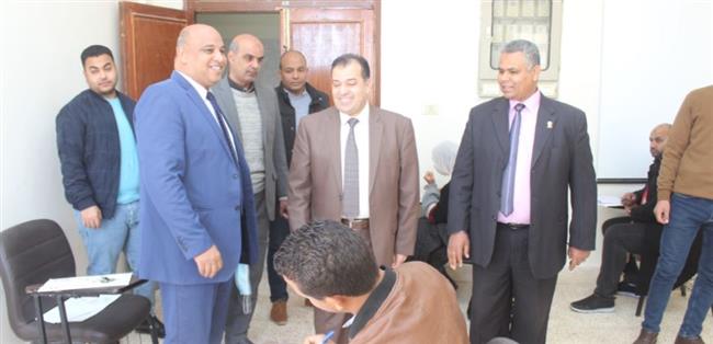 بدء امتحانات الدراسات العليا بكلية التربية الرياضية بجامعة جنوب الوادى