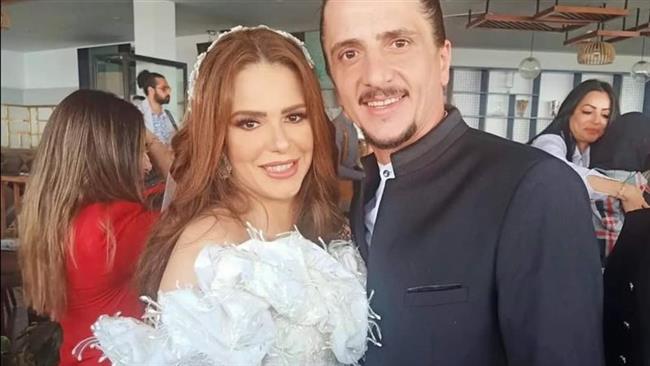 أول صور من عقد قران الفنانة دنيا عبد العزيز