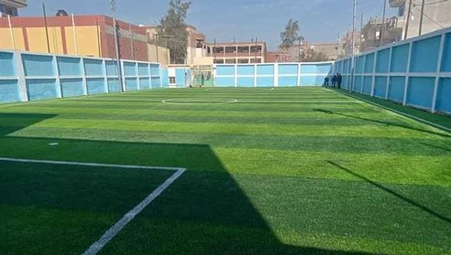 الإنتهاء من إحلال وتجديد 3 ملاعب رياضية بمراكز شباب كفر الشيخ
