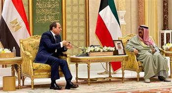   الصحف الكويتية تبرز زيارة الرئيس السيسي للكويت 