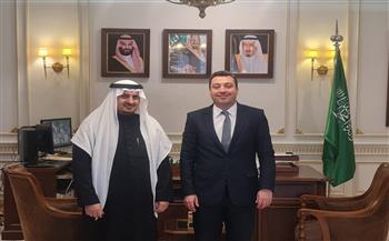   القنصل السعودي يهنئ قنصل عام لبنان بتوليه منصبه بالإسكندرية 