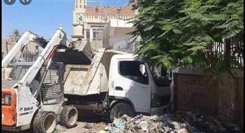   محافظ البحيرة: رفع 160 طن مخلفات من شوارع مركز رشيد