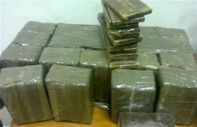 ضبط طربة حشيش بحوزة سيدة بالتبين