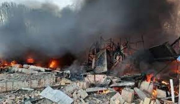 تحطم طائرة عسكرية أوكرانية قرب كييف على متنها 14 شخصًا