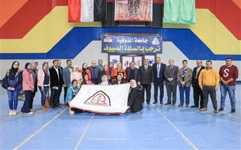 جامعة الزقازيق تحصد مراكز متقدمة ملتقى وسط الدلتا بالمنوفية