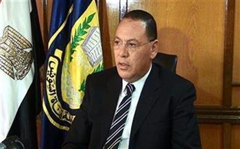 محافظ الشرقية يتابع أعمال مسح المجاري المائية بتفريعات بحر مويس 