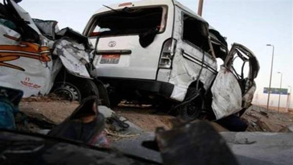 إصابة 5 أشخاص فى حادث سير ببنى سويف