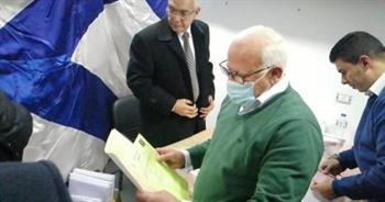   محافظ بورسعيد يدلى بصوته فى انتخابات نقابة المهندسين