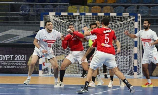 قمة اليد.. تقدم الزمالك 17 - 12 على الأهلى فى الشوط الأول