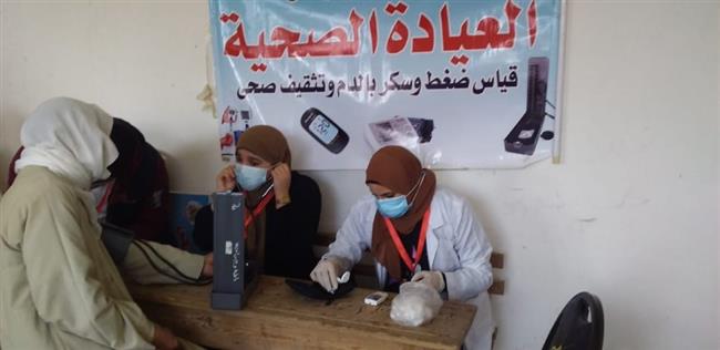 جامعة دمنهور تطلق قافلة تنموية شاملة بأبو حمص ضمن مبادرة حياة كريمة 