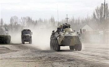   أوكرانيا تستهدف ناقلة جنود روسية بالقرب من كييف