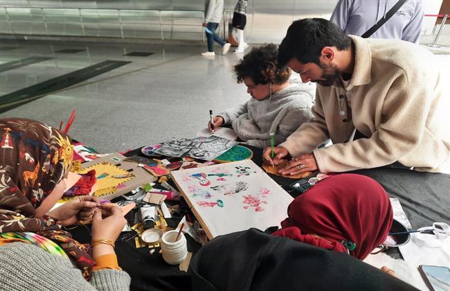 ورشة لتعلم فن « الباتشورك » بالمتحف القومي للحضارة 