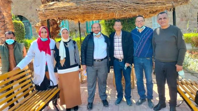 لجنة طبية من الزمالة المصرية لاعتماد تخصص الأمراض المعدية ب حميات قنا